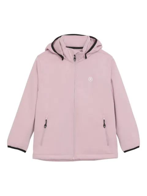 COLOR KIDS hooded zip-fastening hoodie
