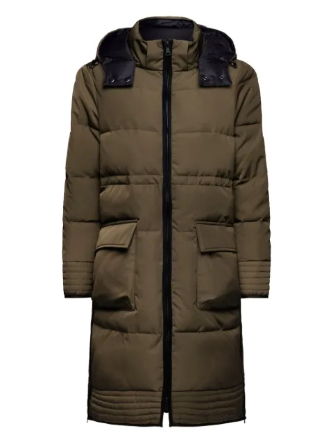 ELENA MIRO` hooded pocket coat