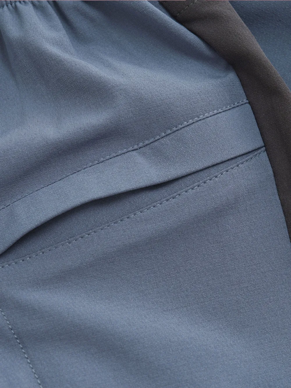 COLOR KIDS Broek met vlakken Blauw