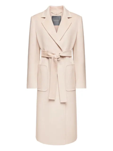 ELENA MIRO` belted pocket jacket