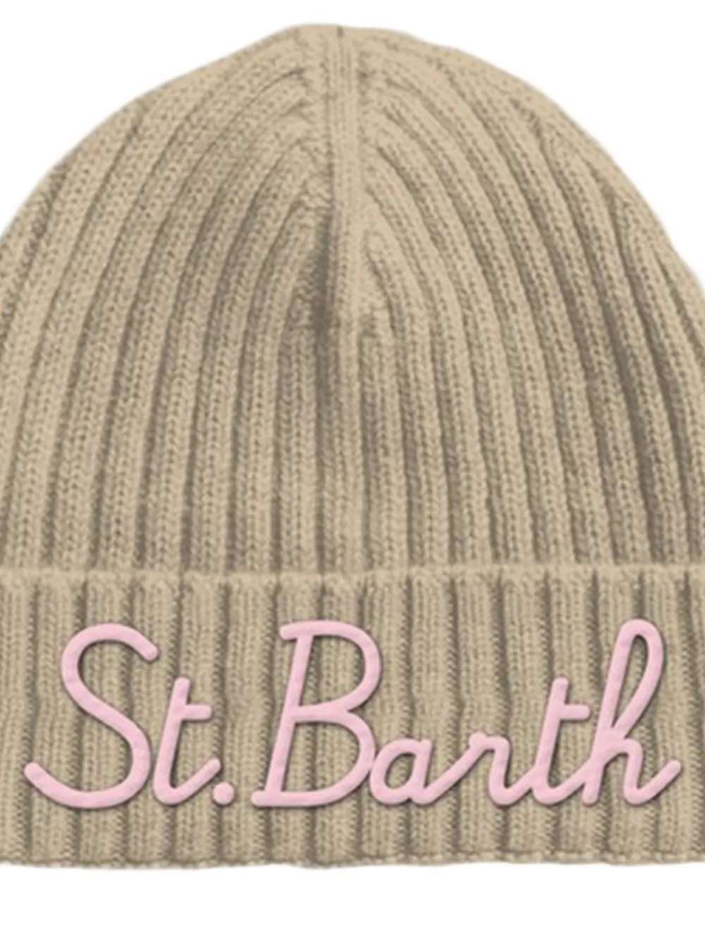 MC2 Saint Barth Engen logo-embroidered beanie - Beige