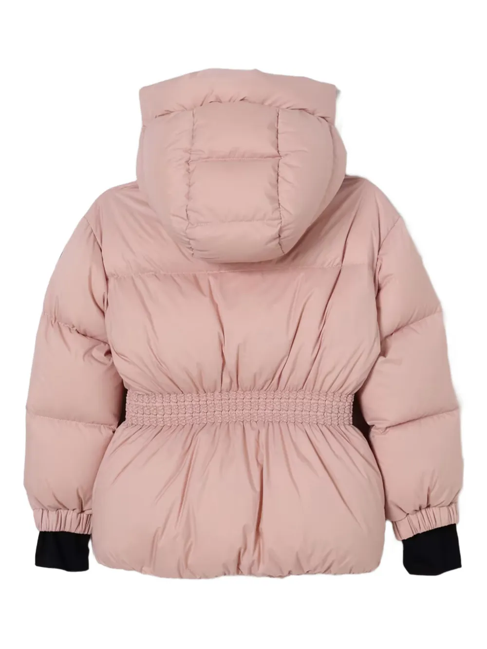 Moncler Enfant chamarra con pretina elástica y capucha | Chamarras capitonadas | Image 2