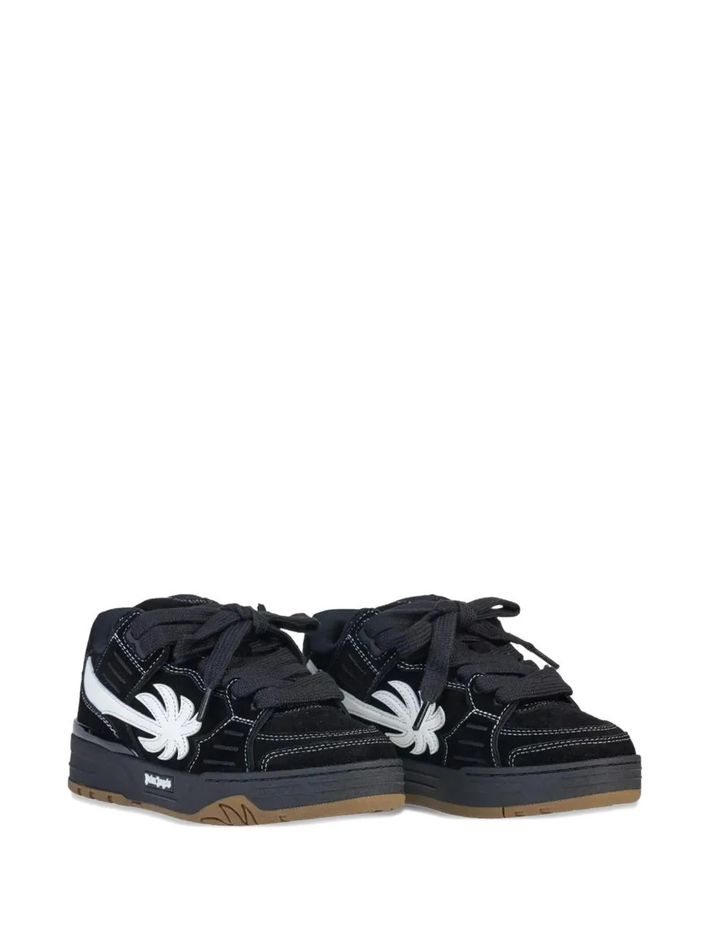 Palm Angels Venice suede sneakers - Zwart