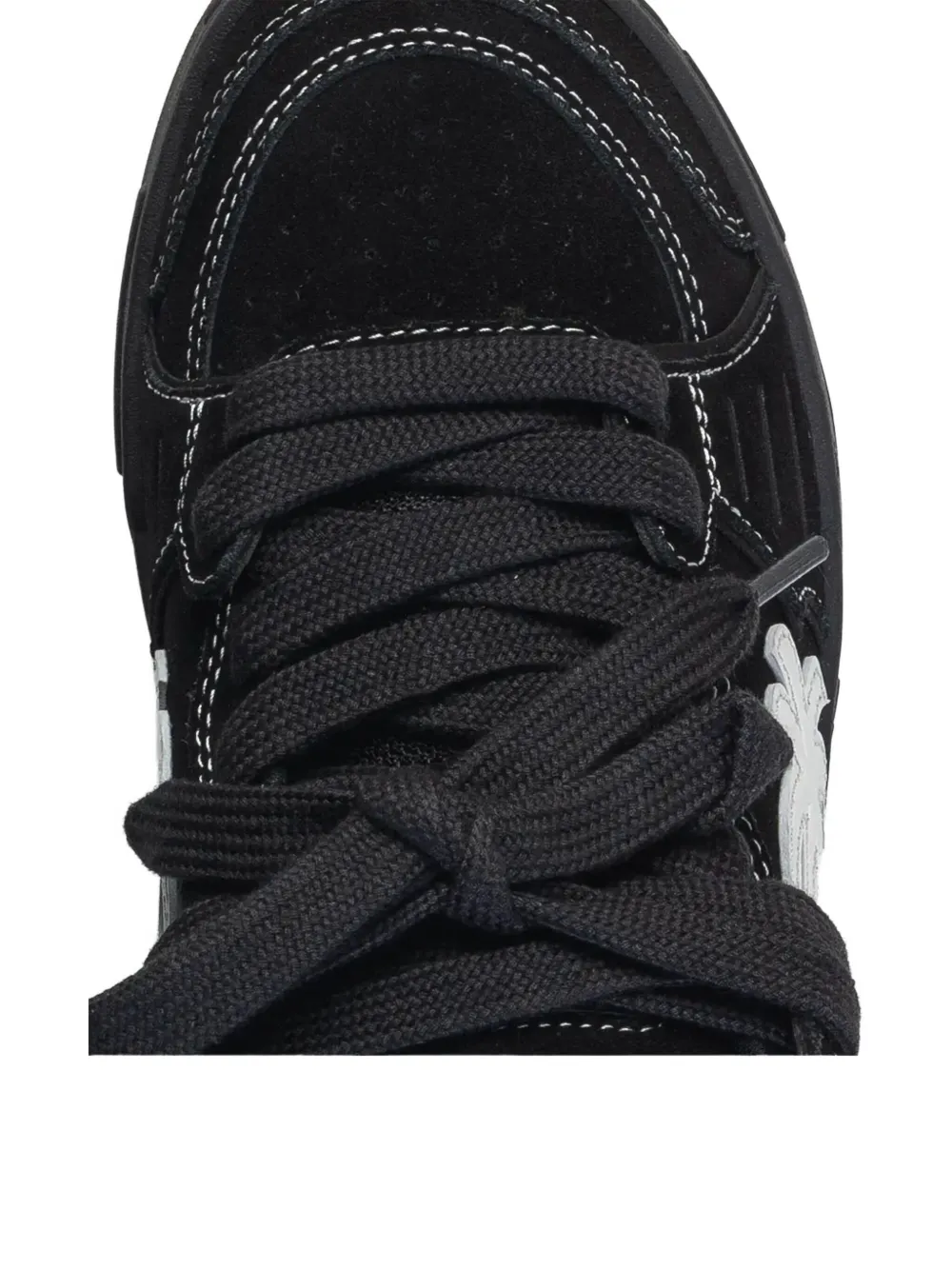 Palm Angels Venice suède sneakers Zwart