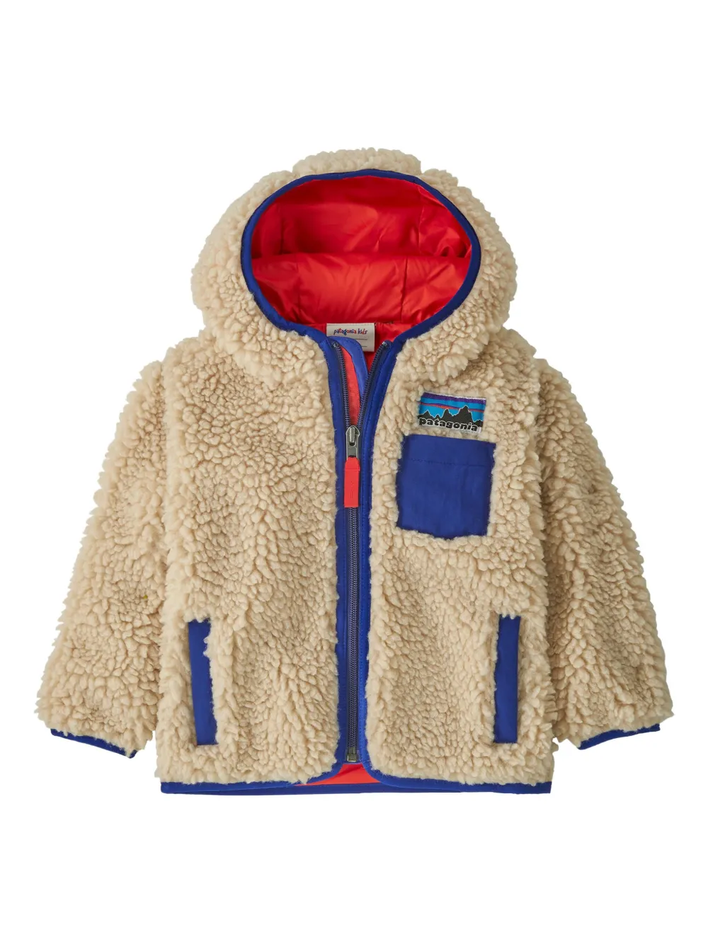 Patagonia Kids ジップアップ パーカー - ニュートラル Patagonia Kids ジップアップ パーカー - ニュートラル