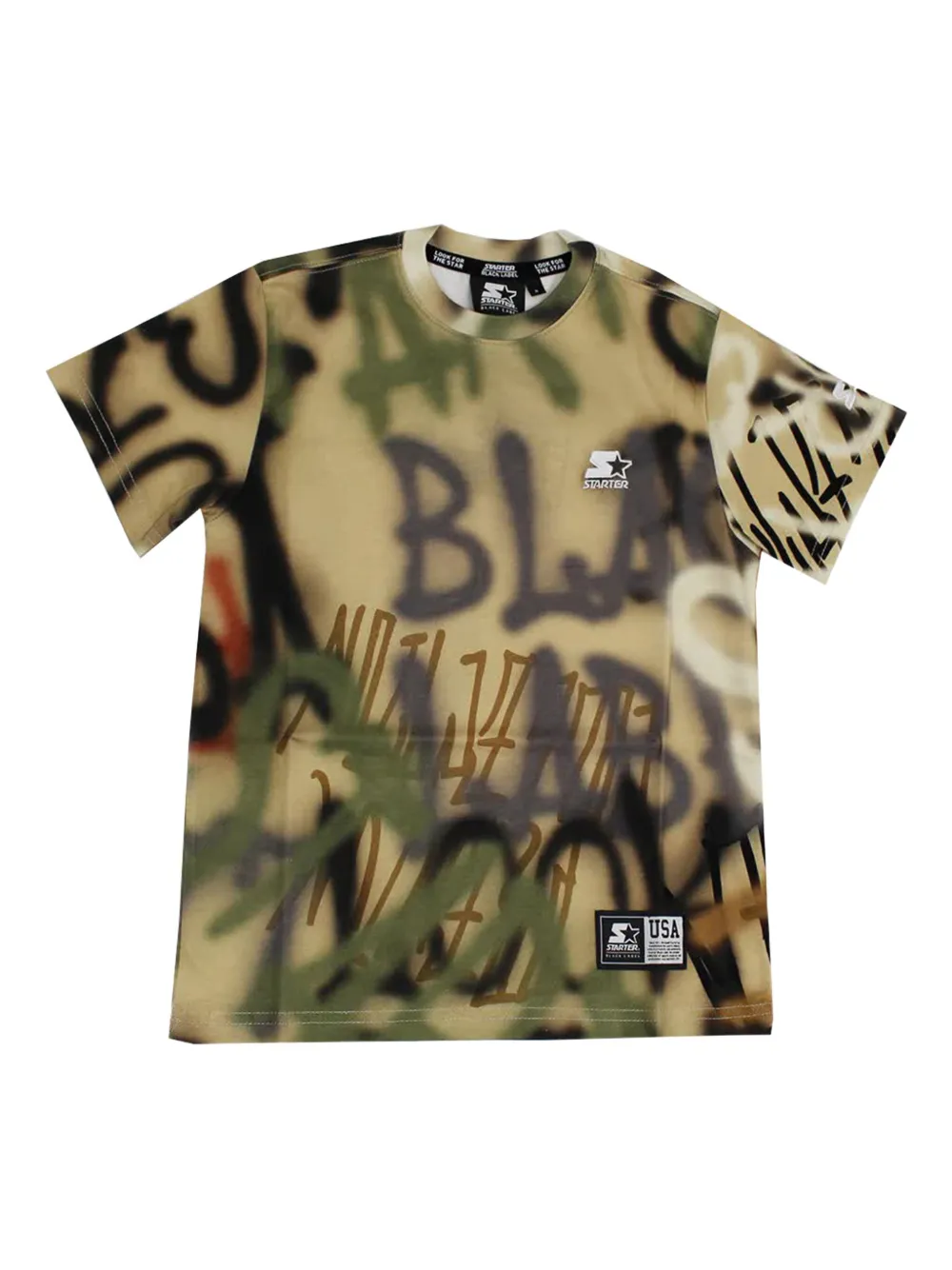 Starter Graphic T-shirt In Brown