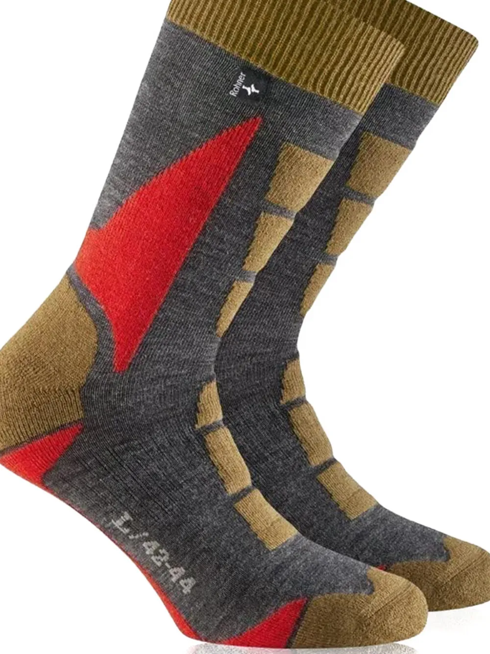 ROHNER chaussettes à motif géométrique | Image 2