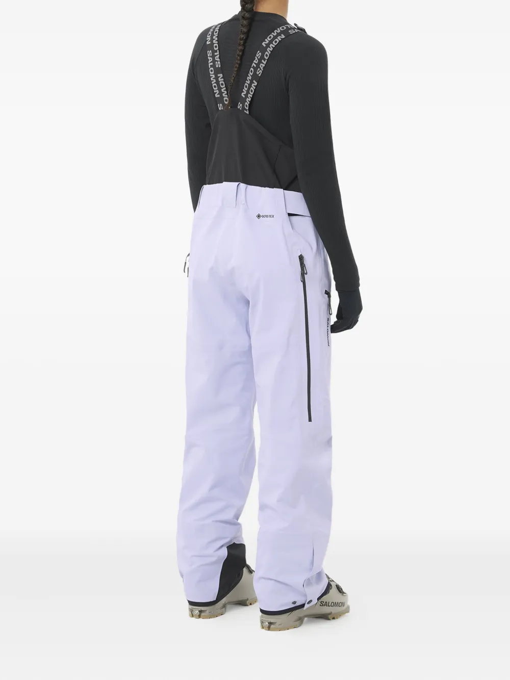 Salomon Zip Suspender Top In Purple