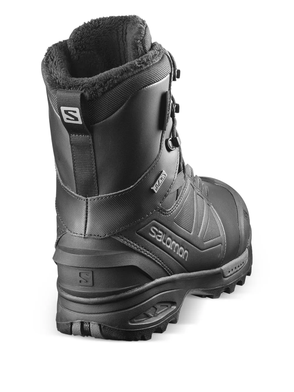 Lace-Up Panelled Boots
