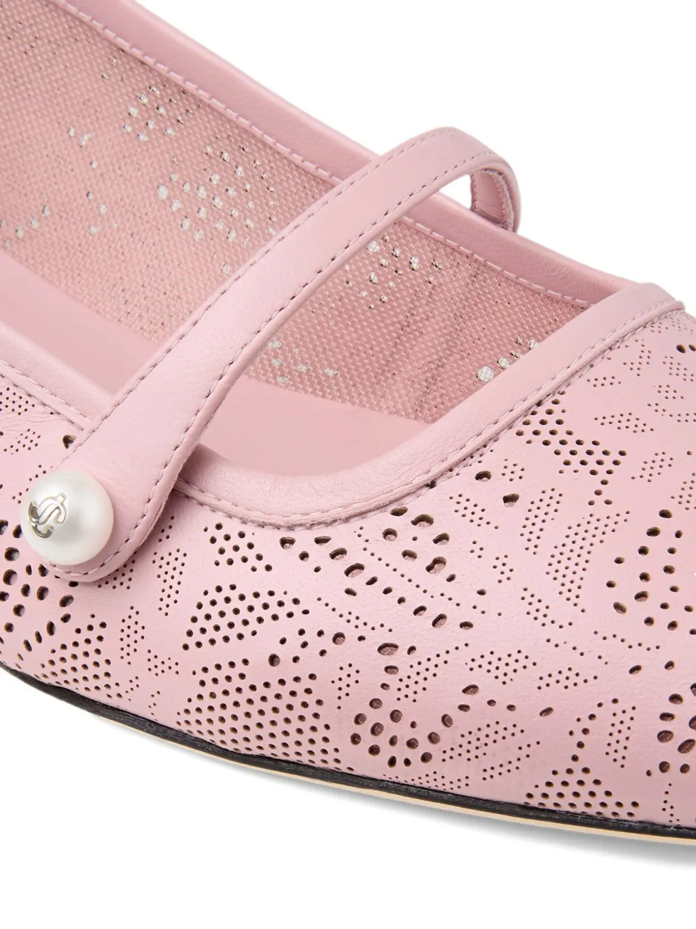 Jimmy Choo Elisa ballerina's Roze