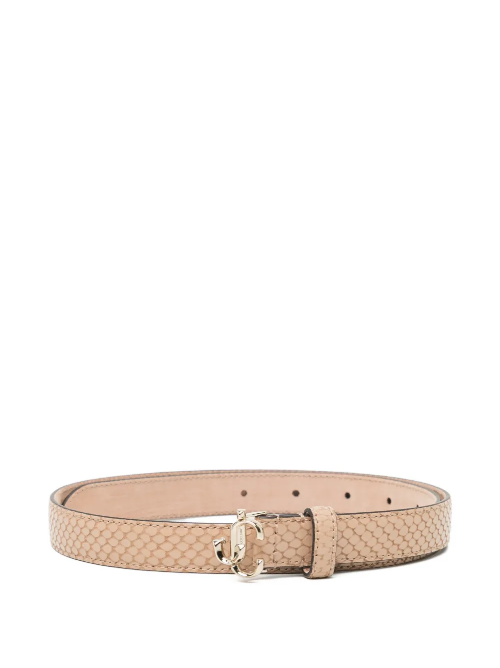 Jimmy Choo Helina belt - Neutrals