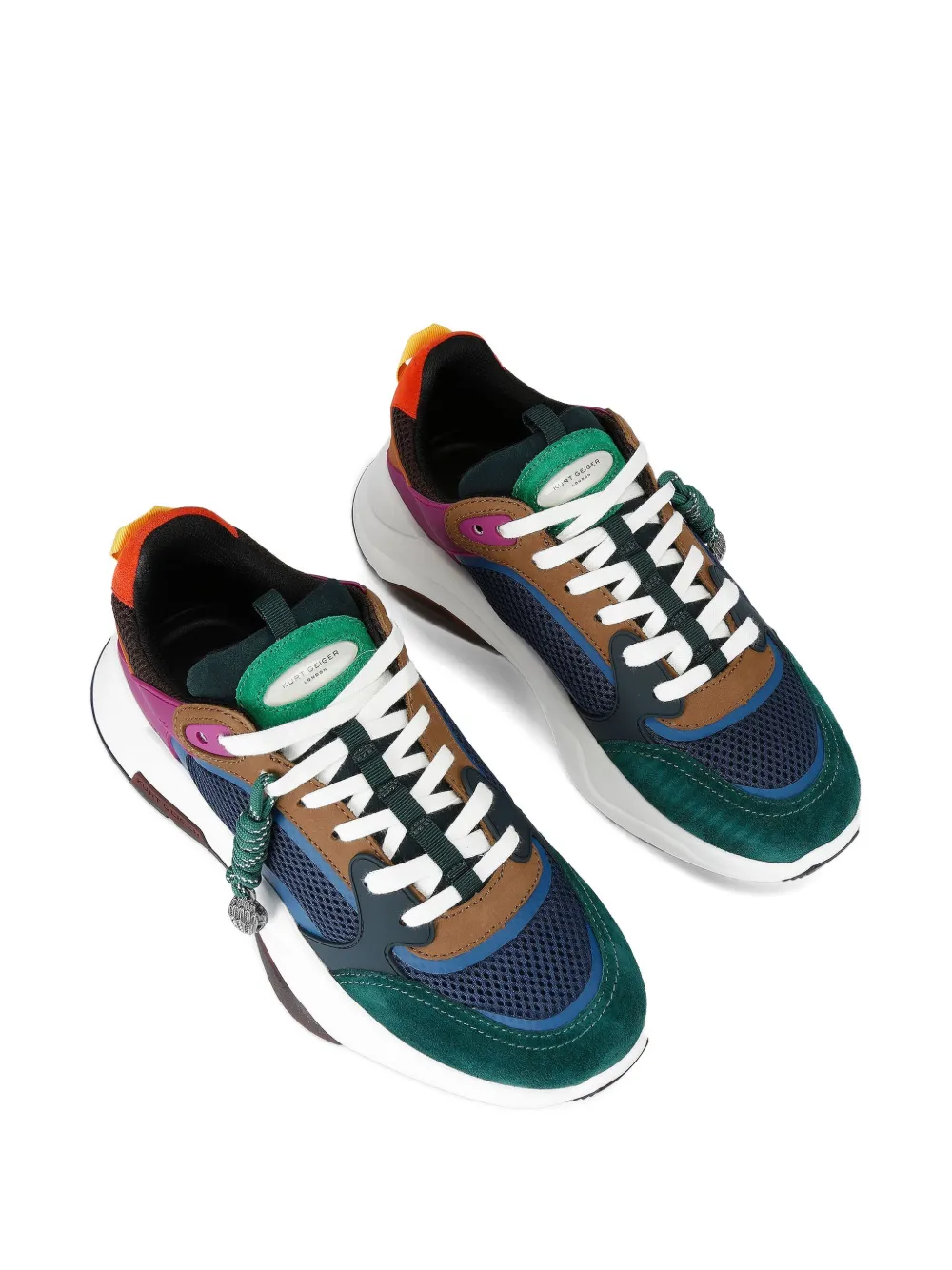 Kurt Geiger London Tênis royston com cadarço | Cano baixo | Image 2