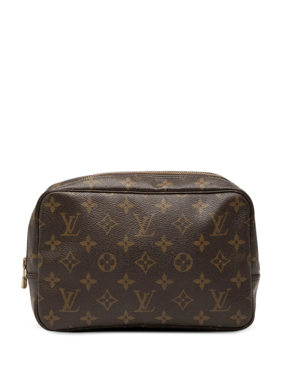 Louis Vuitton Pre-Owned 1992 モノグラム トゥルース トワレット 23 クラッチバッグ - ブラウン Louis Vuitton Pre-Owned 1992 モノグラム トゥルース トワレット 23 クラッチバッグ - ブラウン