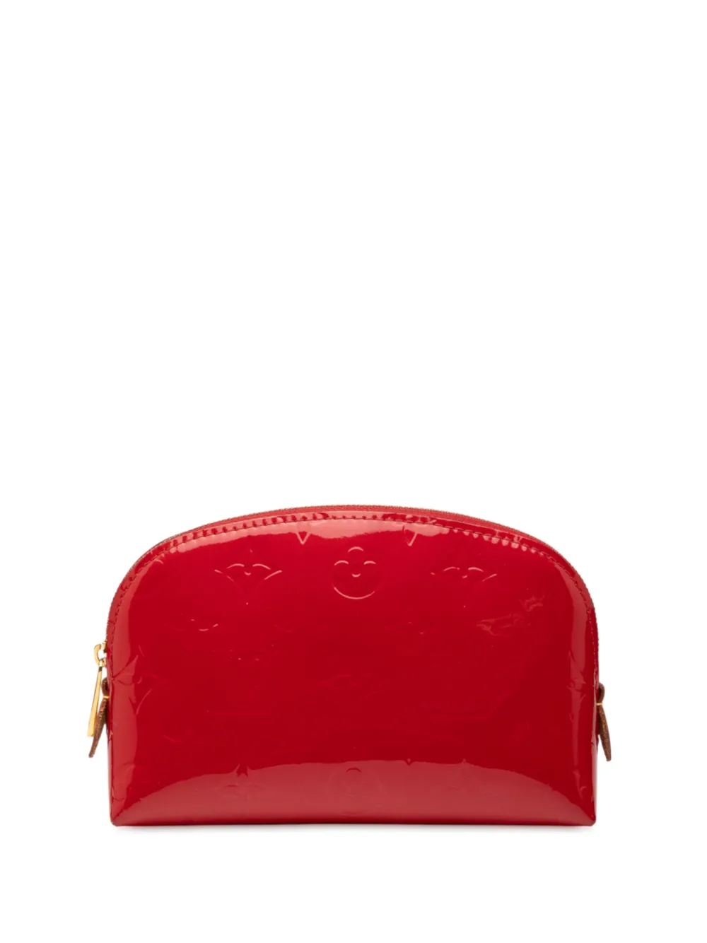 Louis Vuitton Pre-Owned 2018 モノグラム ヴェルニ コスメポーチ - レッド Louis Vuitton Pre-Owned 2018 モノグラム ヴェルニ コスメポーチ - レッド