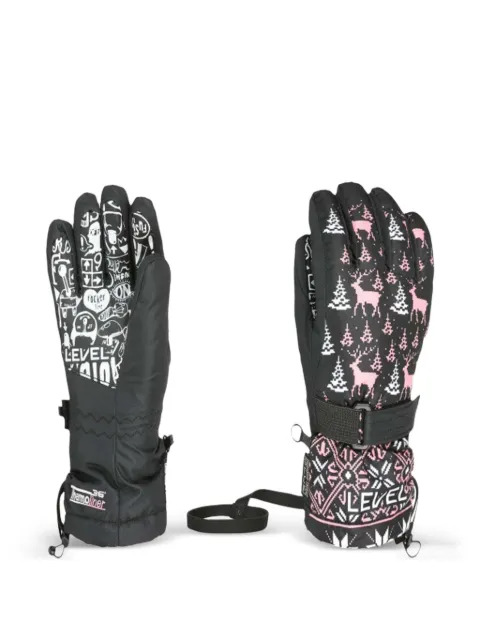 LEVEL KIDS Gemusterte Handschuhe