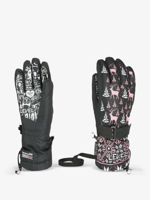 LEVEL KIDS patterned gloves