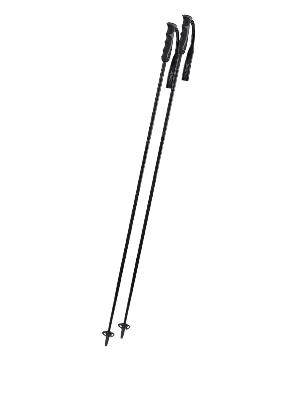 Komperdell Logo-strap Ski Poles In Black