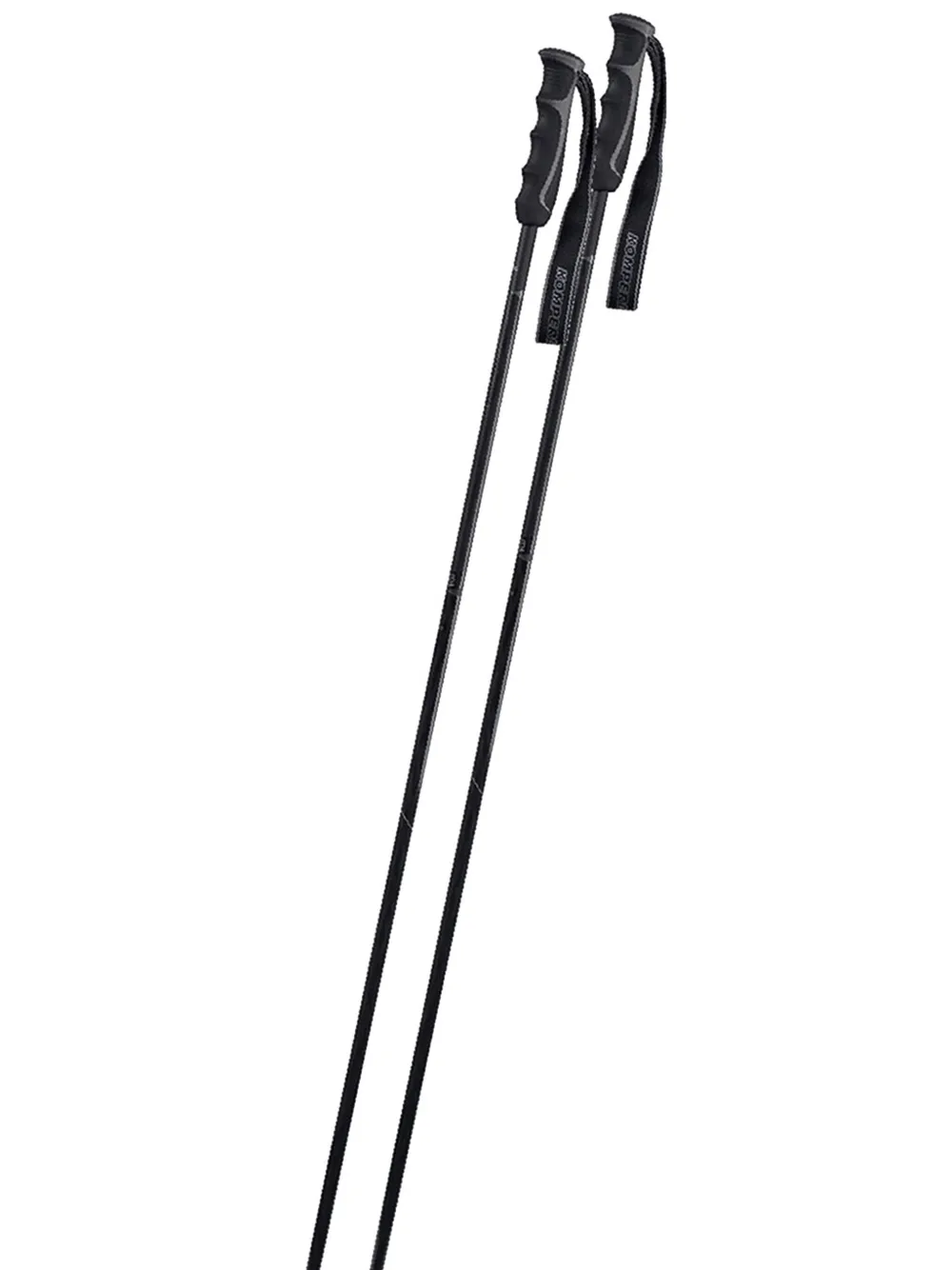Komperdell Logo-strap Ski Poles In Black