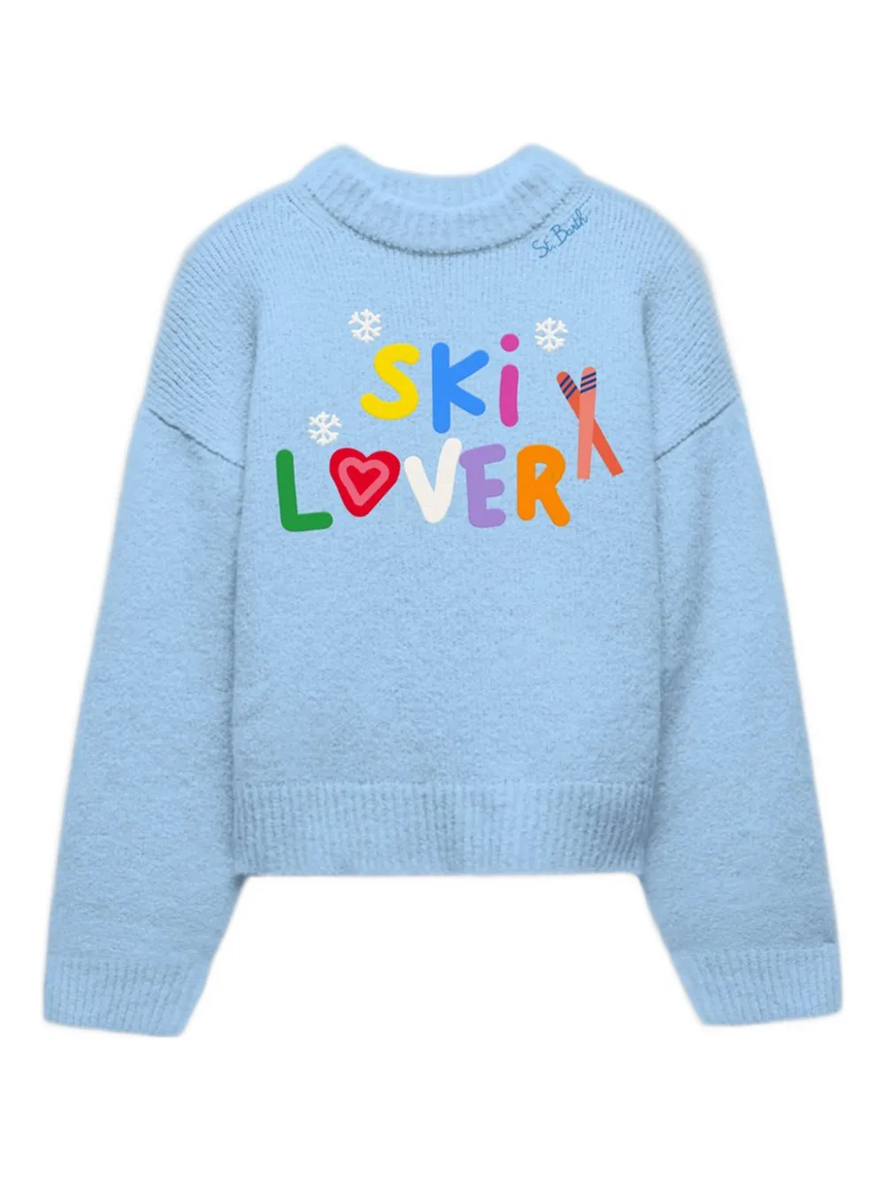 MC2 Saint Barth Kids クルーネックセーター - ブルー MC2 Saint Barth Kids クルーネックセーター - ブルー