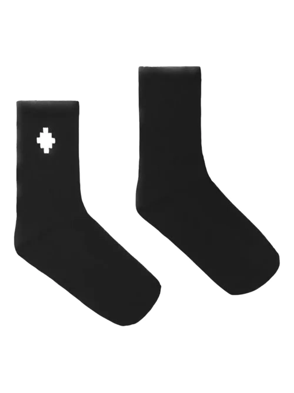 COUNTY OF MILAN KIDS logo socks - Nero