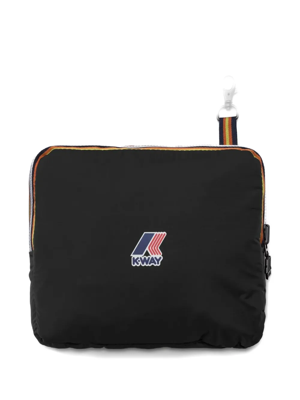K-Way Marcel reistas met logodetail Zwart