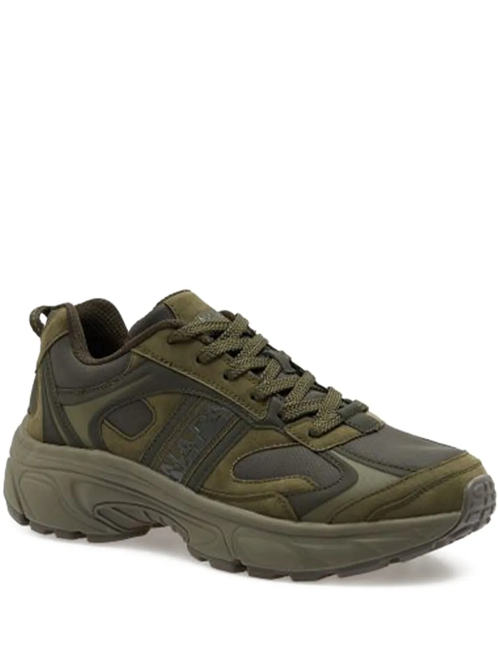 Napapijri Delta panelled sneakers | Green | Image 1