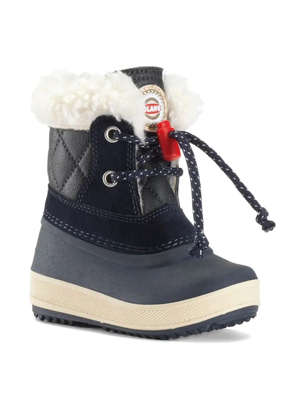 OLANG Ape quilted lace-up boots | Blue | Image 1