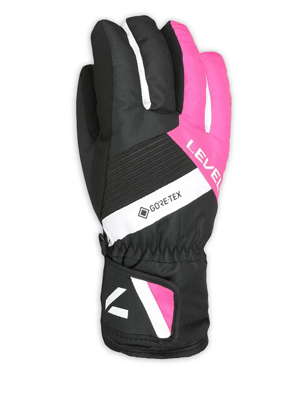 LEVEL KIDS Neo Gore-Tex handschoenen met klittenband Zwart