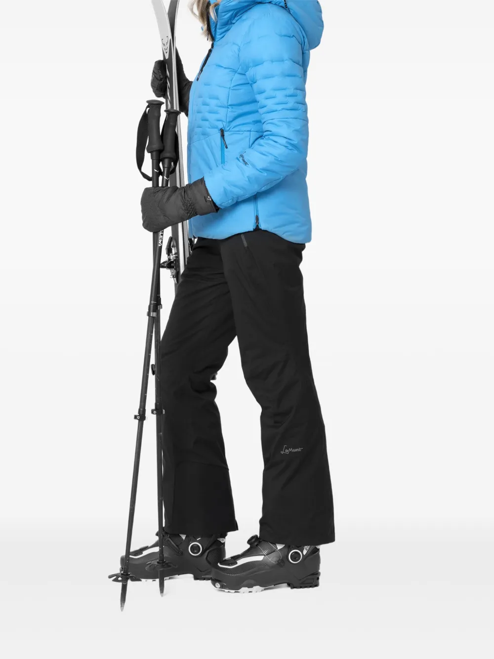 LAMUNT Gewatteerd jack met capuchon Blauw