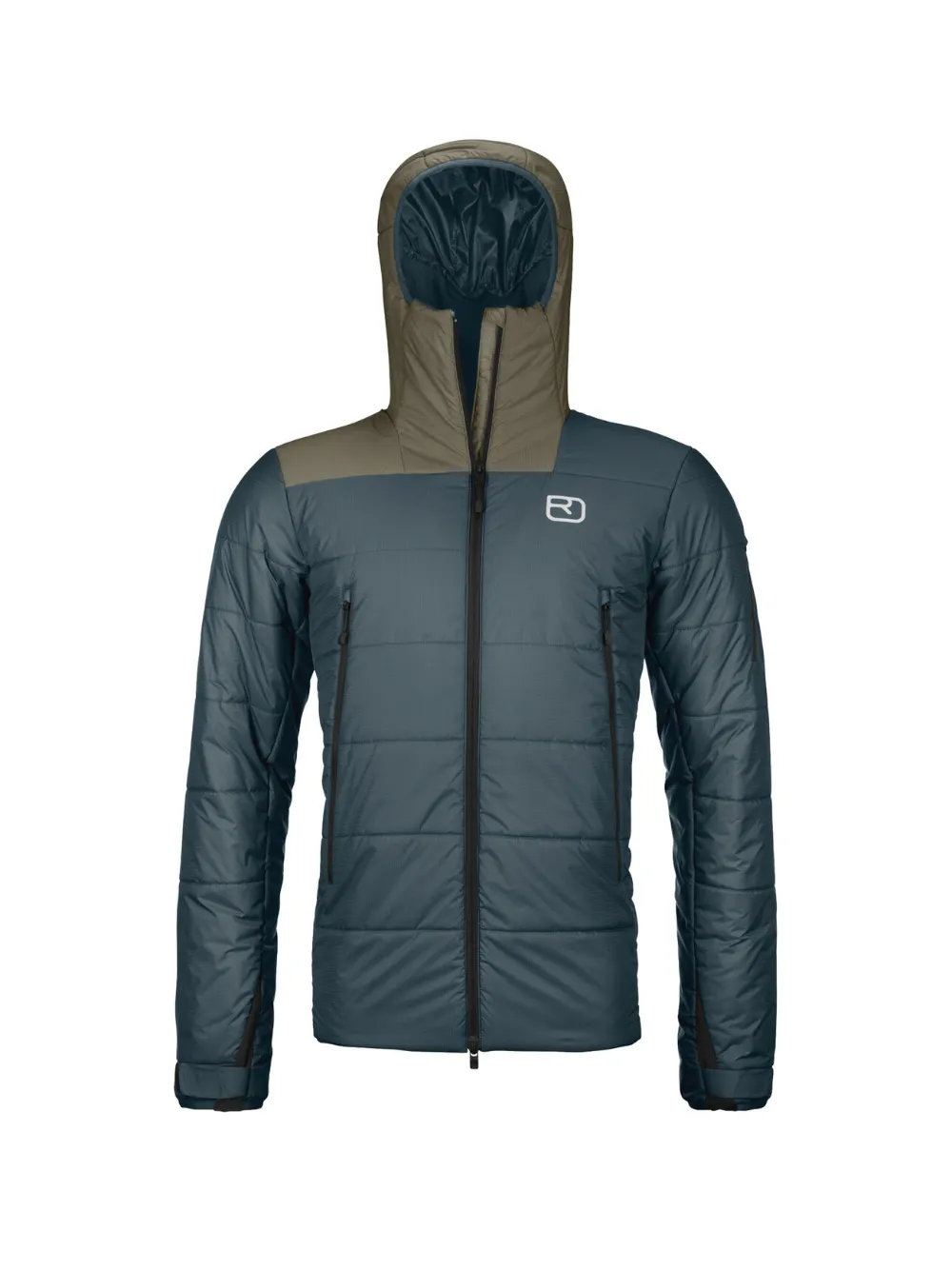 ORTOVOX Gesteppte Zinal Kapuzenjacke - Blau