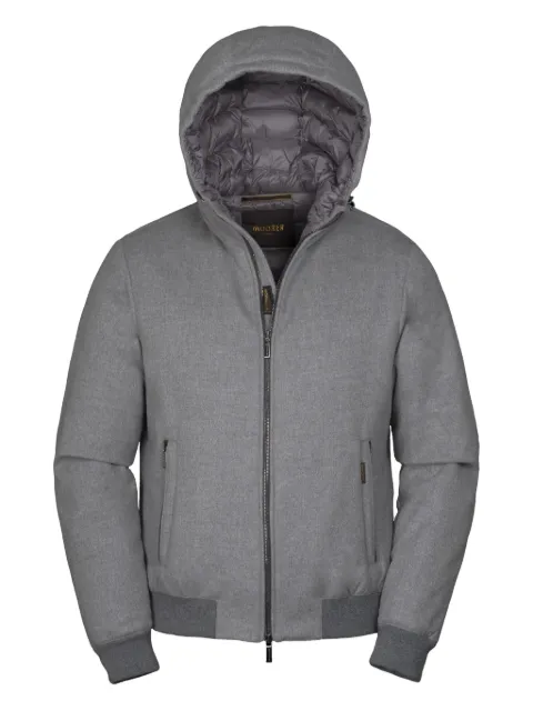Moorer Oniro LSL hooded-zip jacket