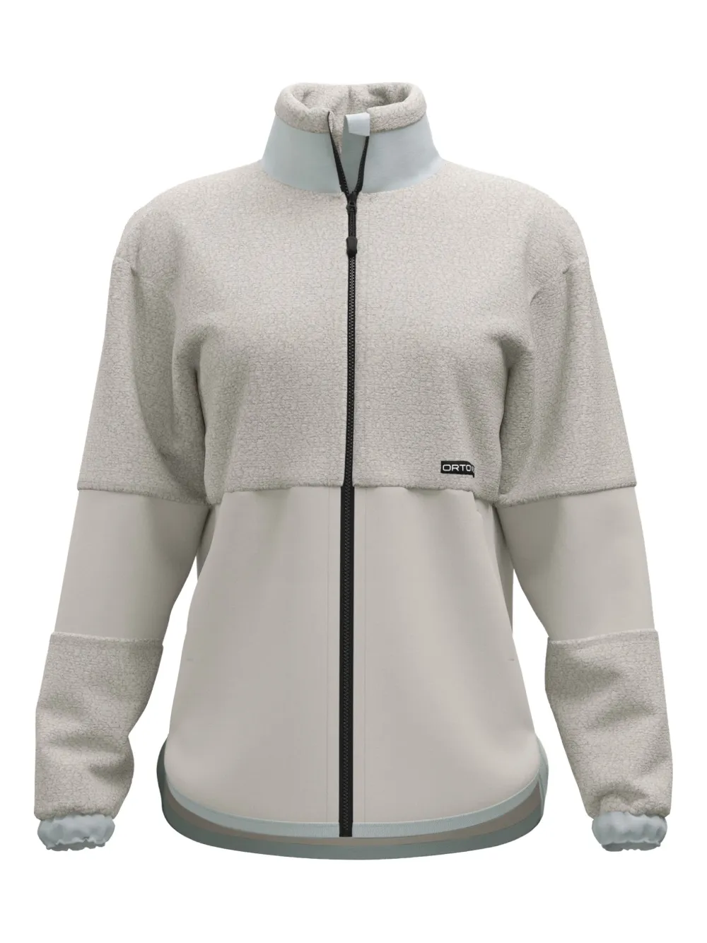 ORTOVOX Giacca con applicazione logo - Toni neutri