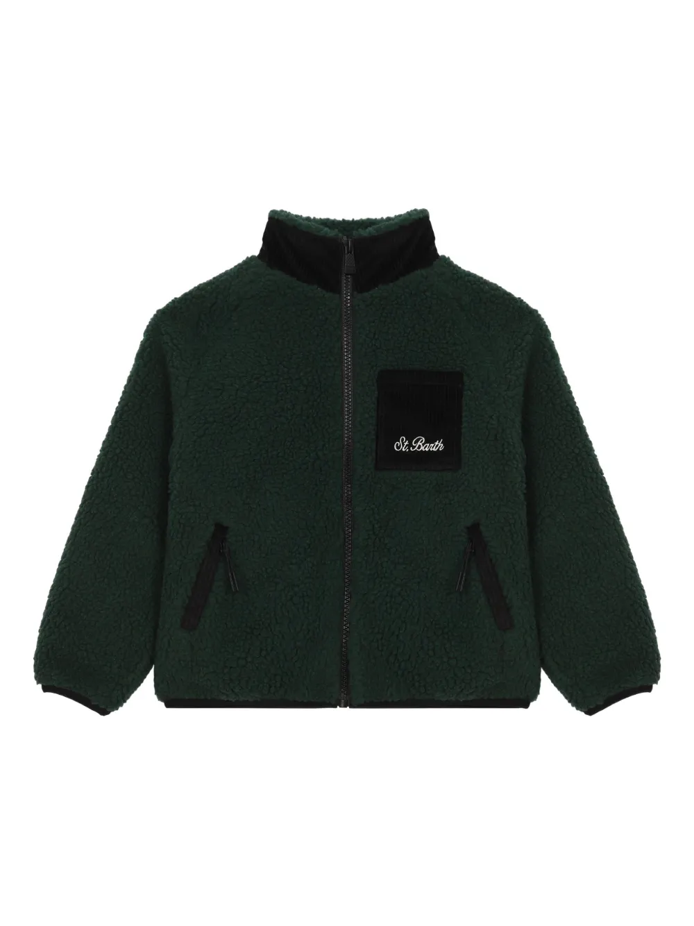MC2 Saint Barth Kids chest-pocket jacket - Verde