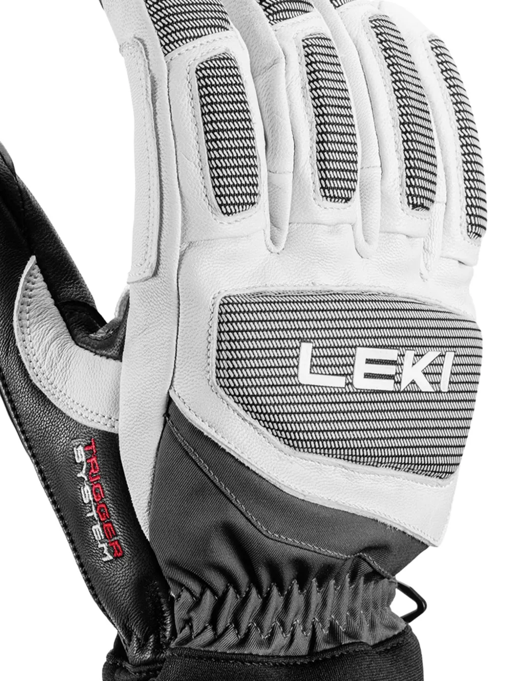 LEKI Griffin Pro 3D gloves - Wit