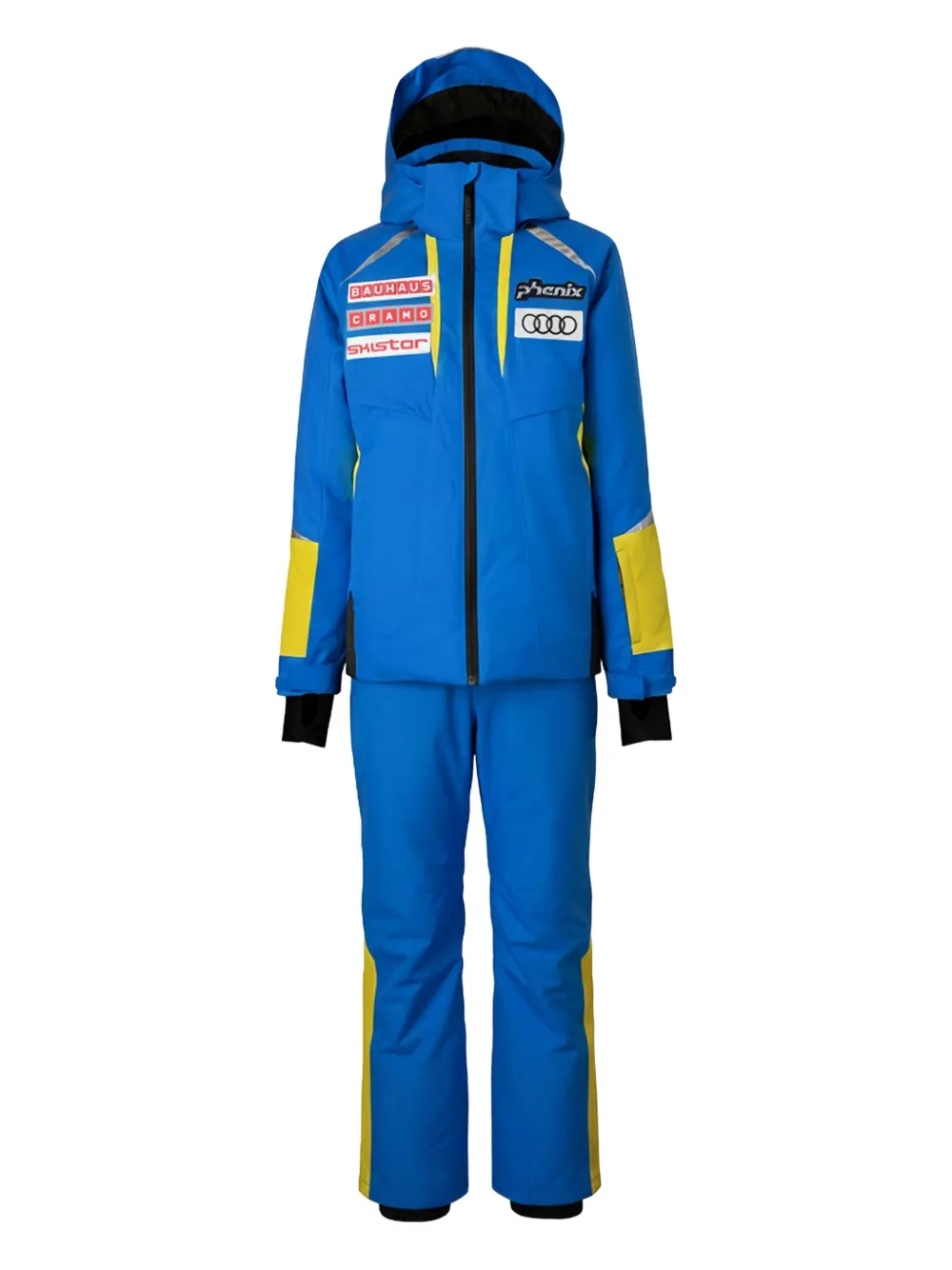 PHENIX KIDS Tuta da sci con cappuccio (2 pezzi) - Blu