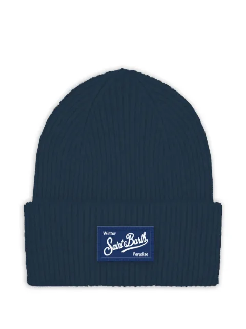 MC2 Saint Barth patch-detail beanie hat