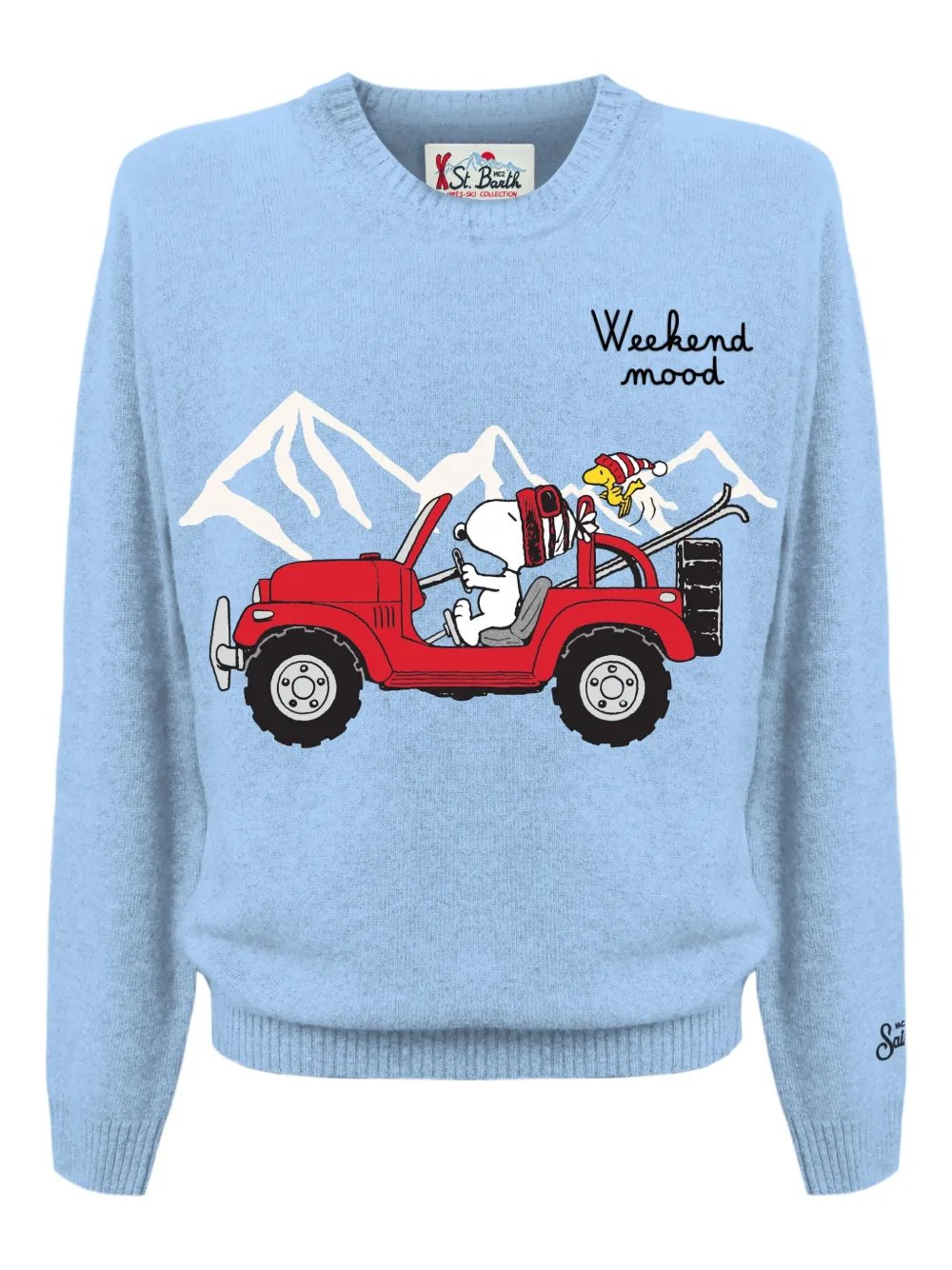 MC2 Saint Barth Kids グラフィック セーター - ブルー