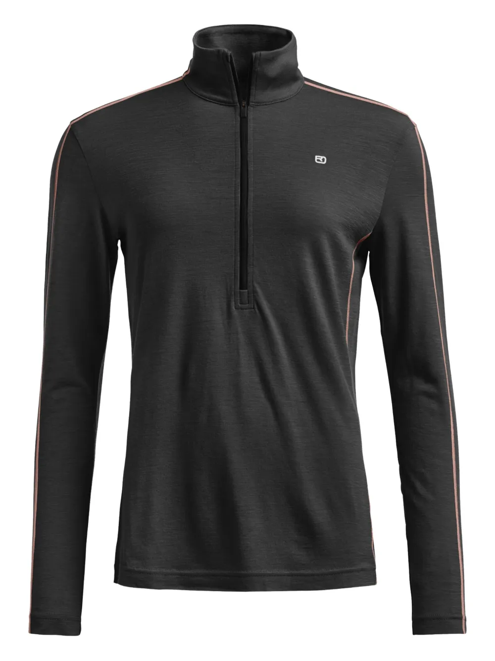 ORTOVOX Maglione con zip - Nero