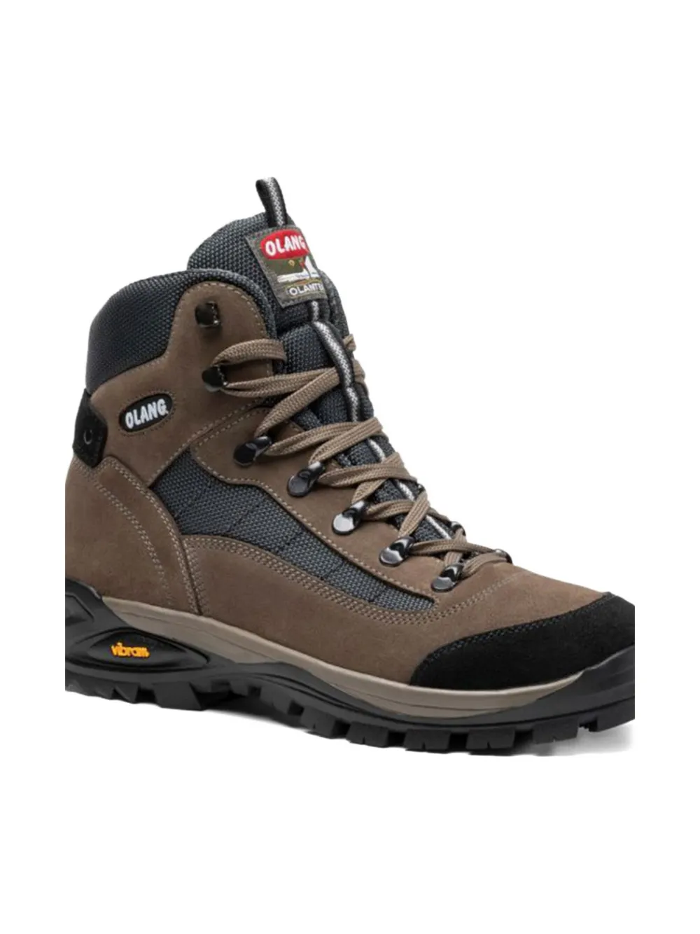 OLANG Tarvisio Tex Safari panelled sneakers - Bruin