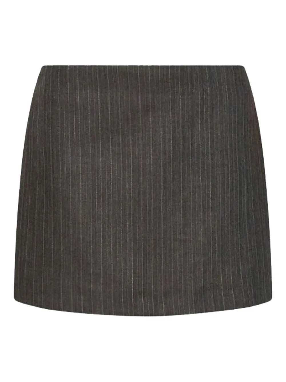 Marella Litanie pinstripe-pattern mini skirt - Marrone