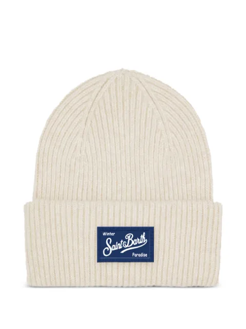 MC2 Saint Barth gorro tejido de canalé Berry