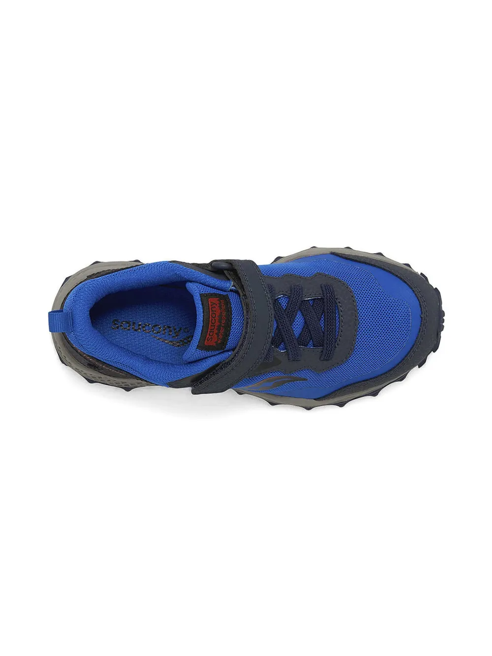 Saucony Kids Peregrine sneakers met klittenband Blauw