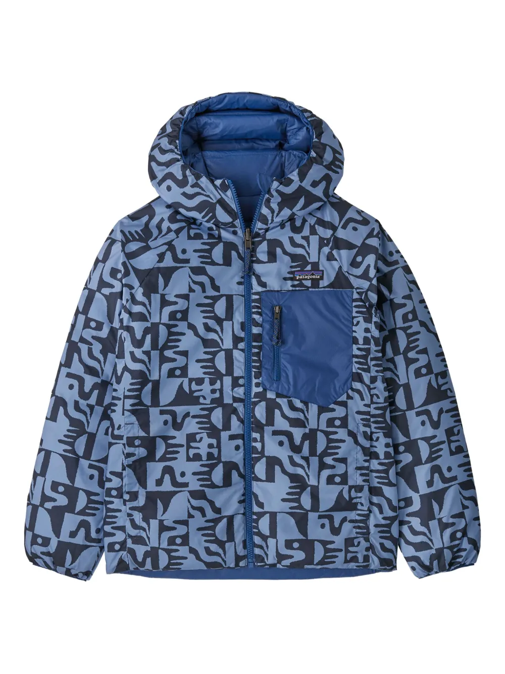 Patagonia Kids Down Sweater reversible padded jacket | Girls Padded Jackets | Image 2