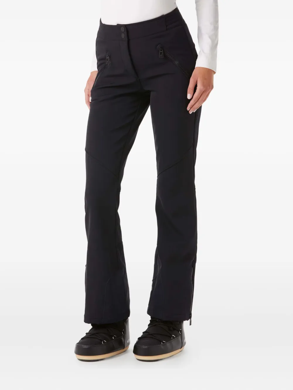  Toni Sailer Zip-pockets Trousers - Black 