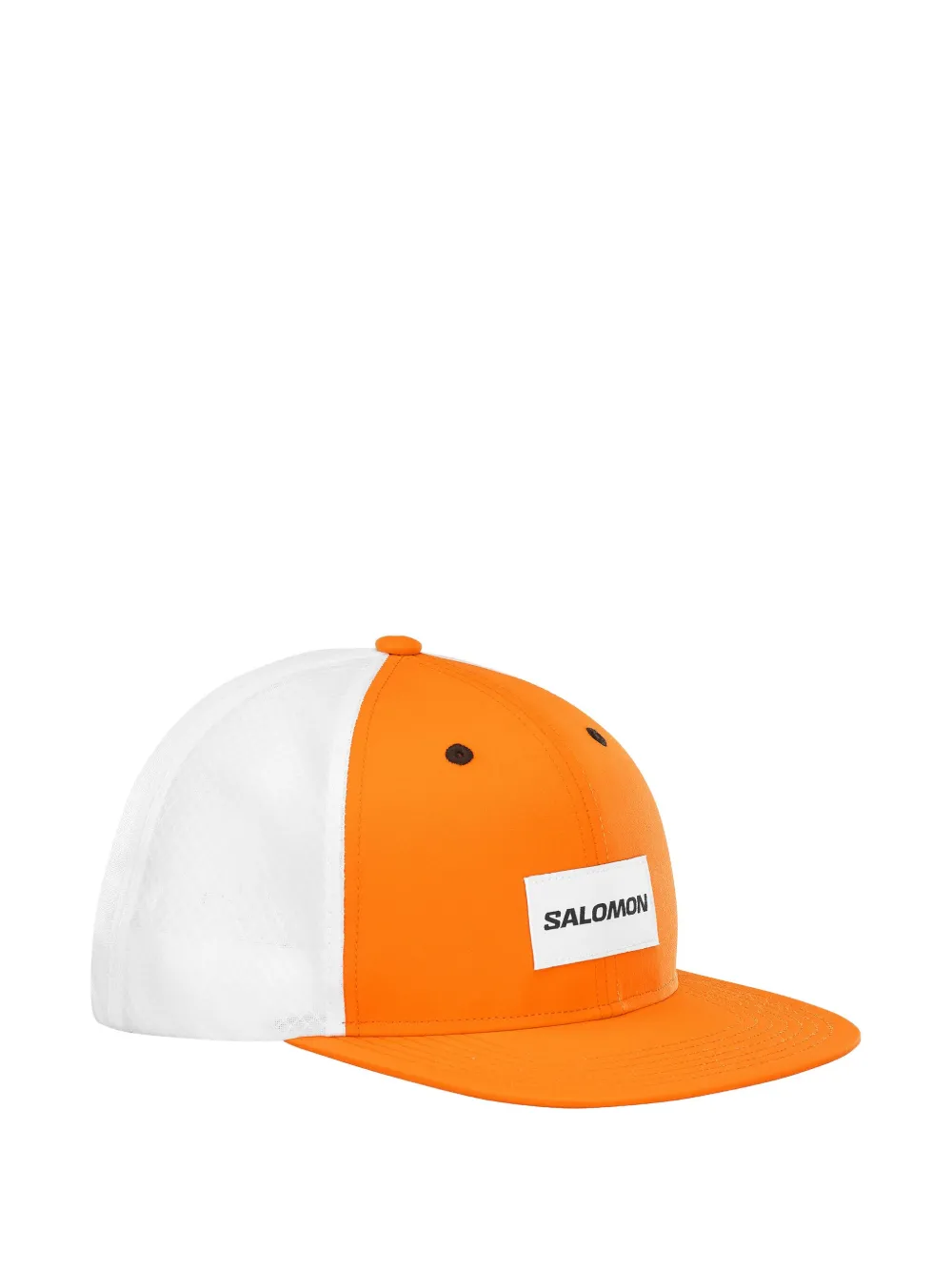 Salomon logo-patch baseball cap | Orange | Image 1