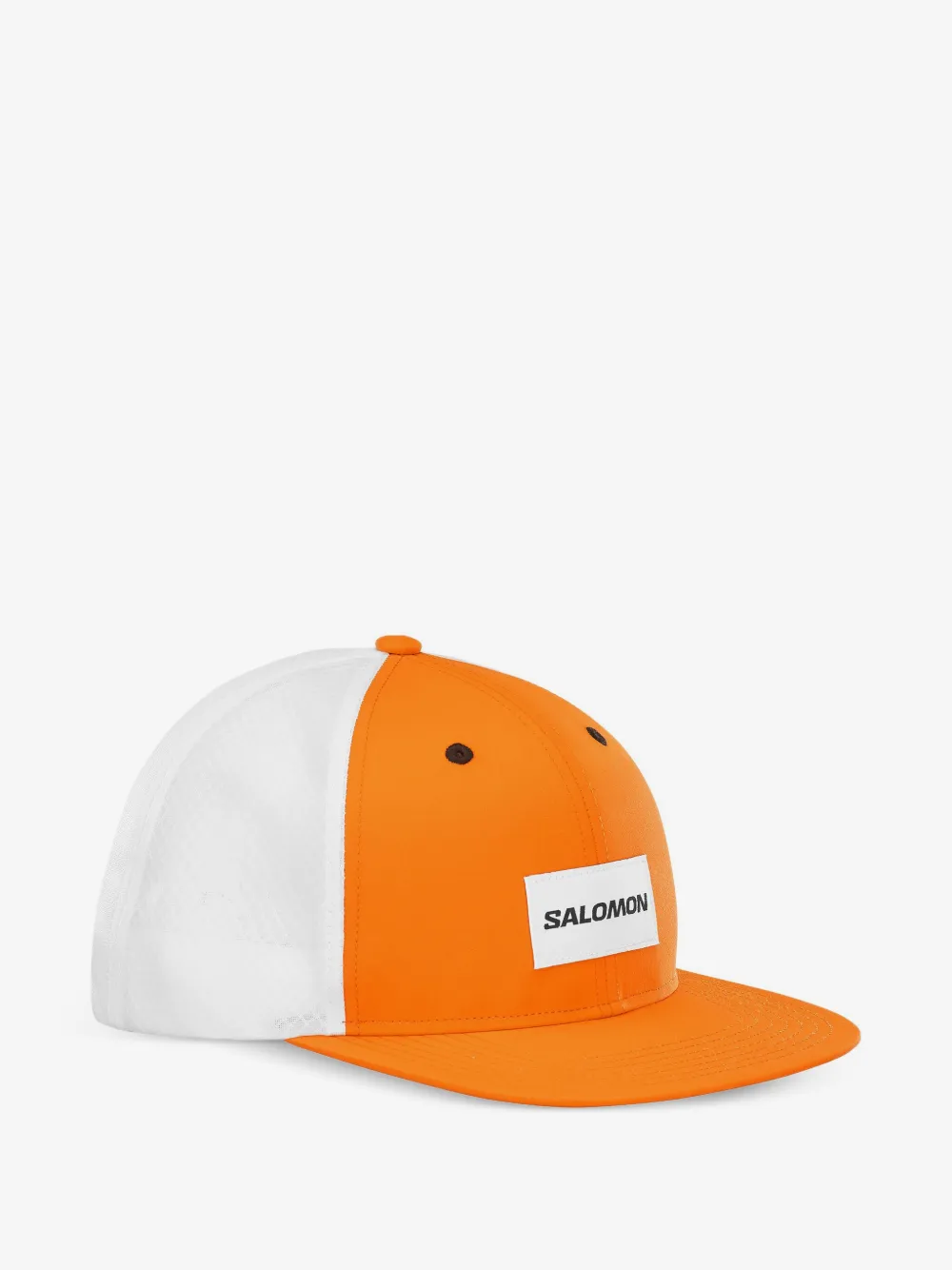Salomon logo-patch baseball cap | Orange | Image 1