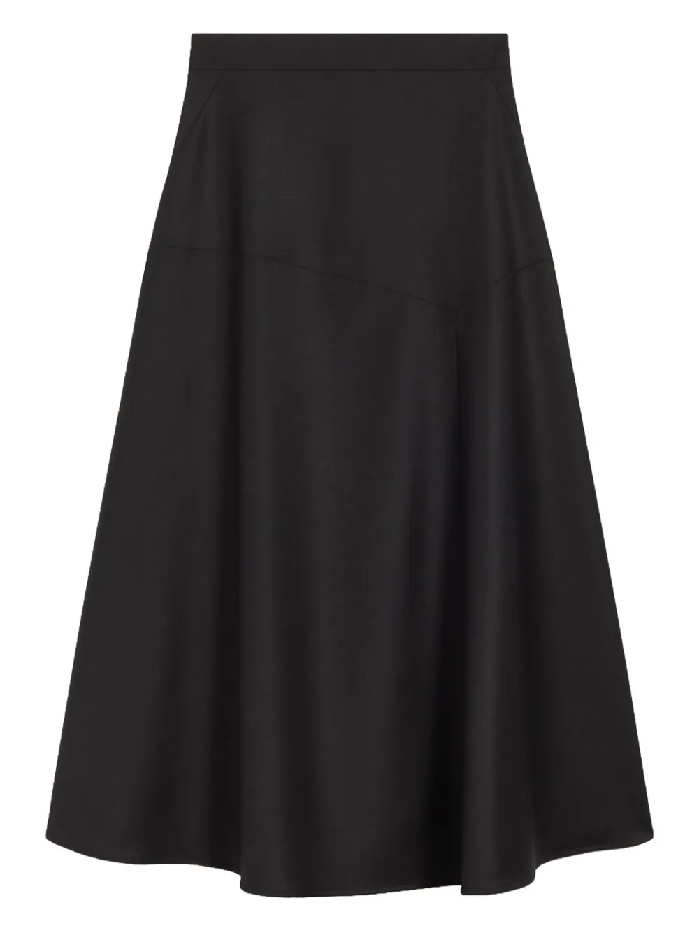 Pence Dalia Panelled Maxi Skirt In Black