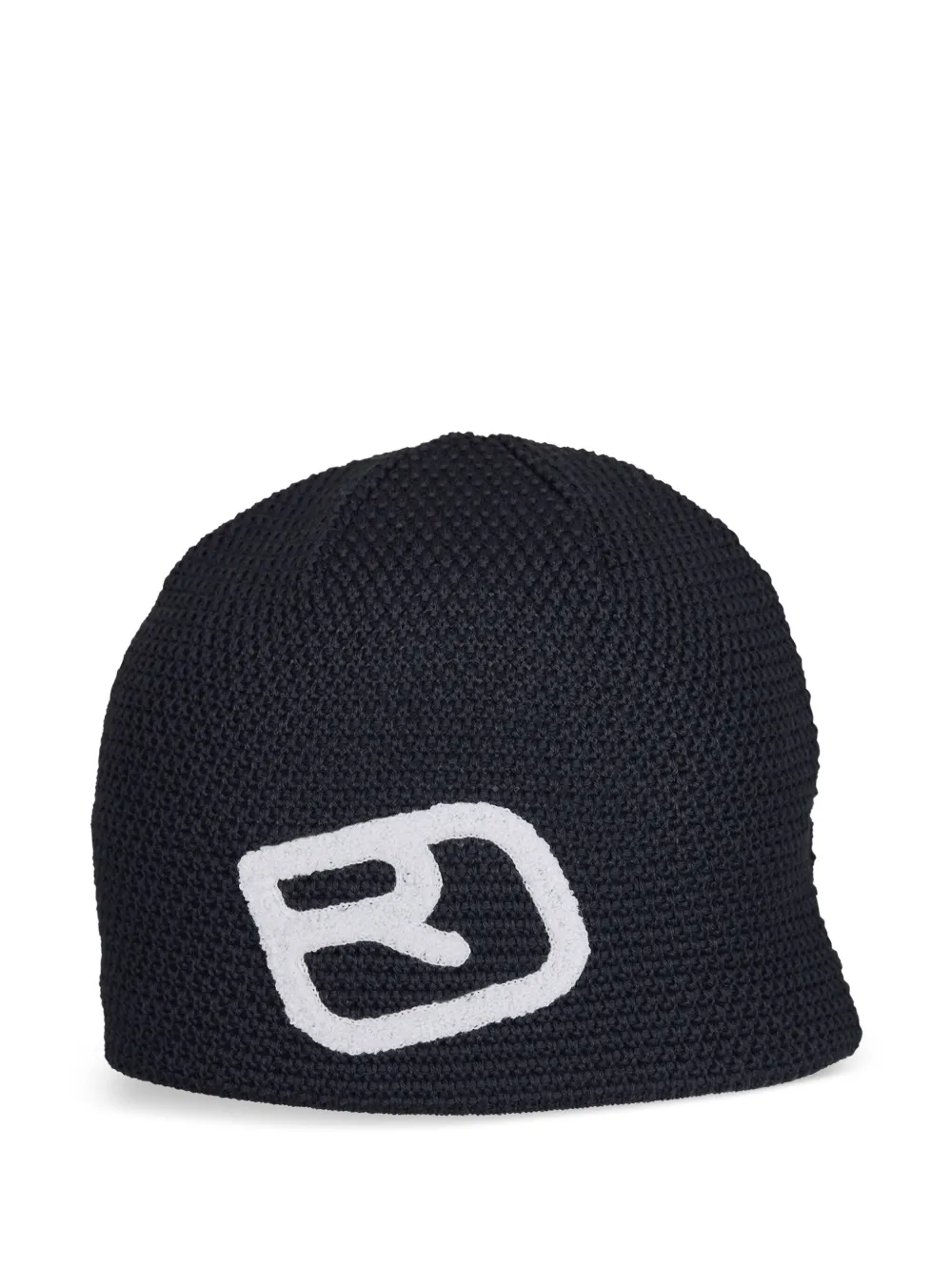 ORTOVOX Berretto Rock'n'woo con logo - Nero