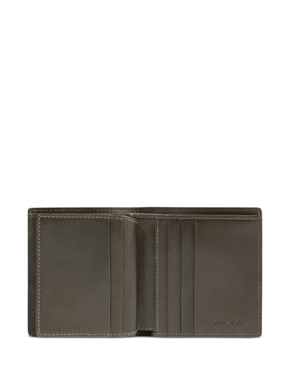 PIQUADRO Portemonnee met gestikt vlak Grijs