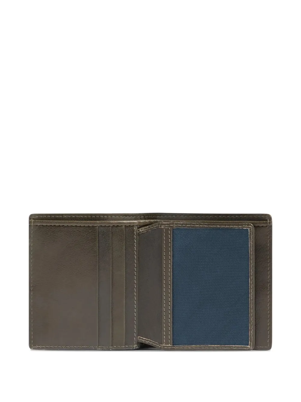 PIQUADRO Portemonnee met gestikt vlak Grijs